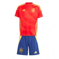 Camiseta España Primera Equipación para niños Eurocopa 2024 manga corta (+ pantalones cortos)